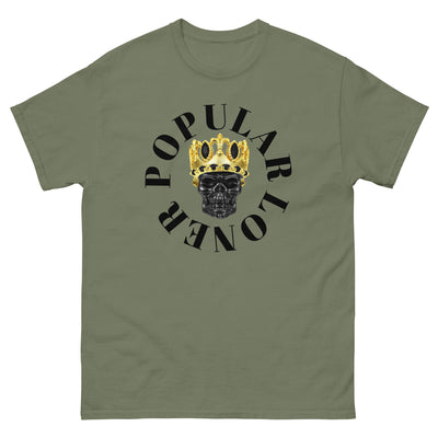 Popular Loner Skull Unisex Printed T-Shirt - Swag Spot Clothing Co