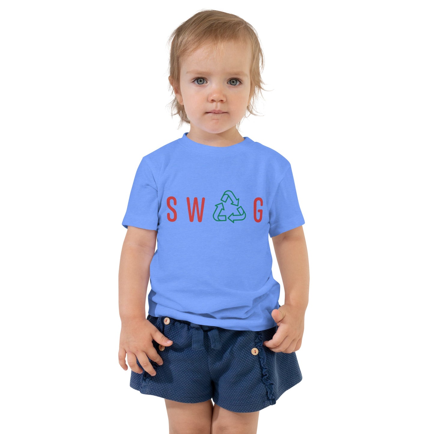 Swag Recycled Embroidered Toddler Short Sleeve Tee