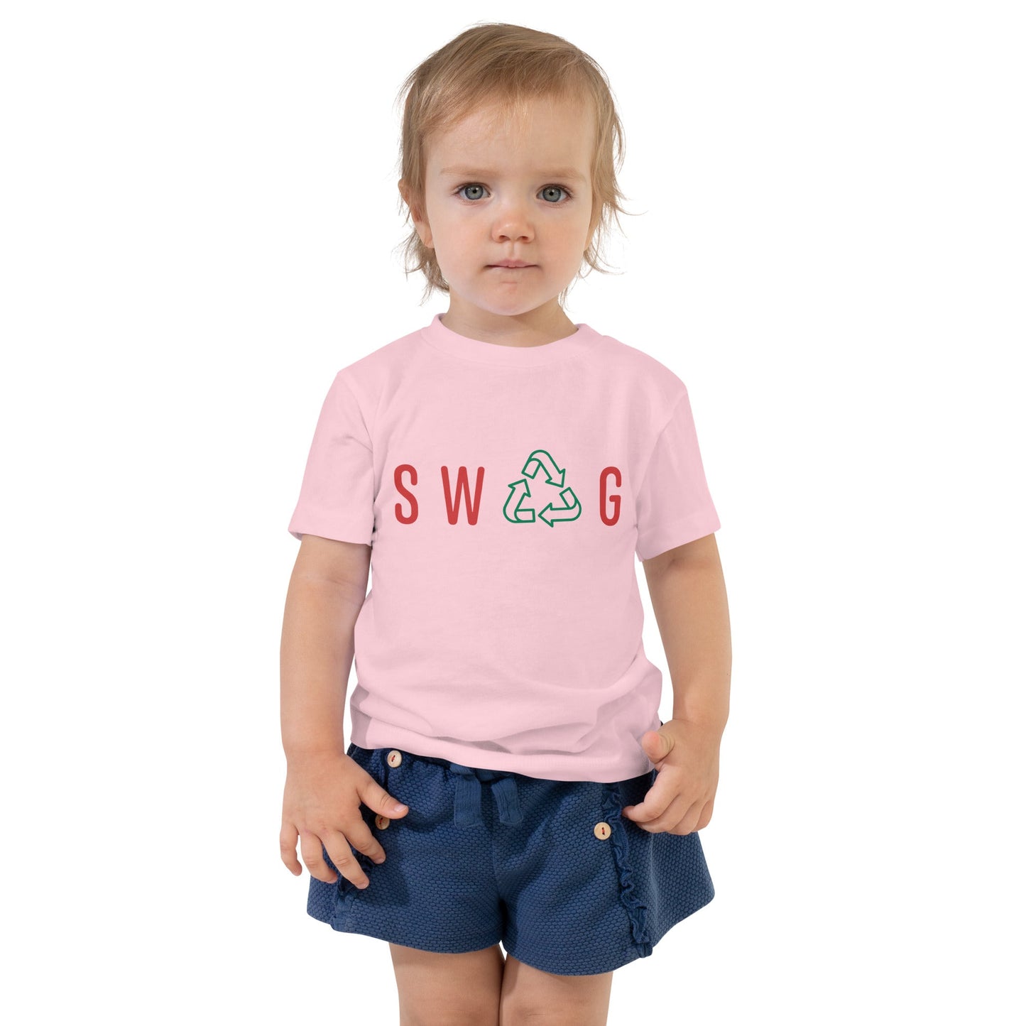 Swag Recycled Embroidered Toddler Short Sleeve Tee
