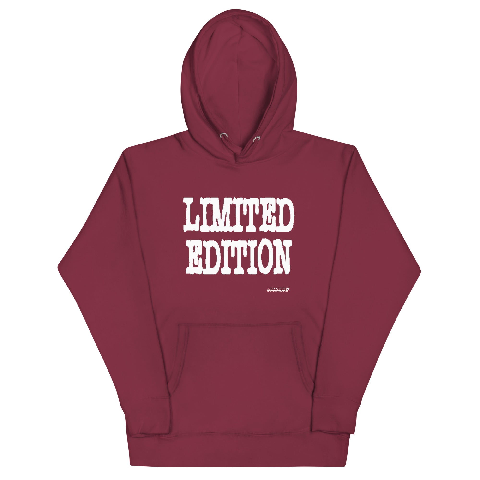 Limited Edition Printed White Hoodie - Swag Spot Clothing Co