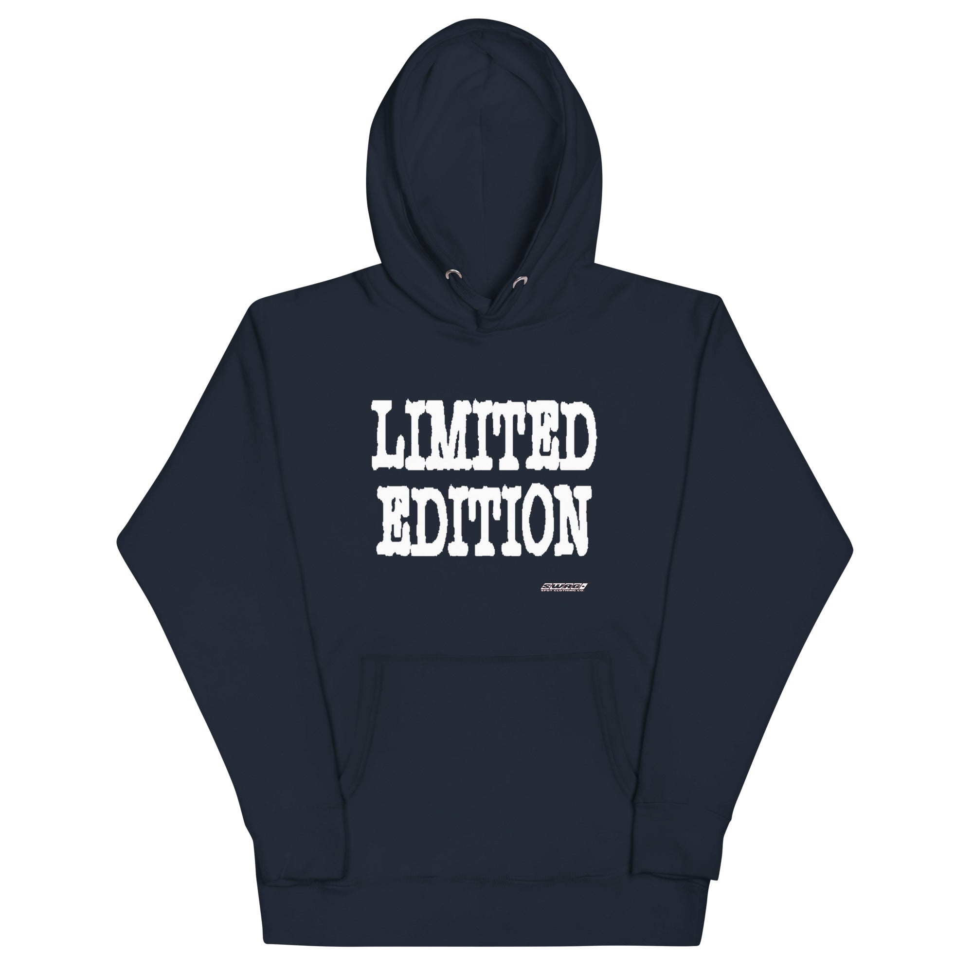 Limited Edition Printed White Hoodie - Swag Spot Clothing Co
