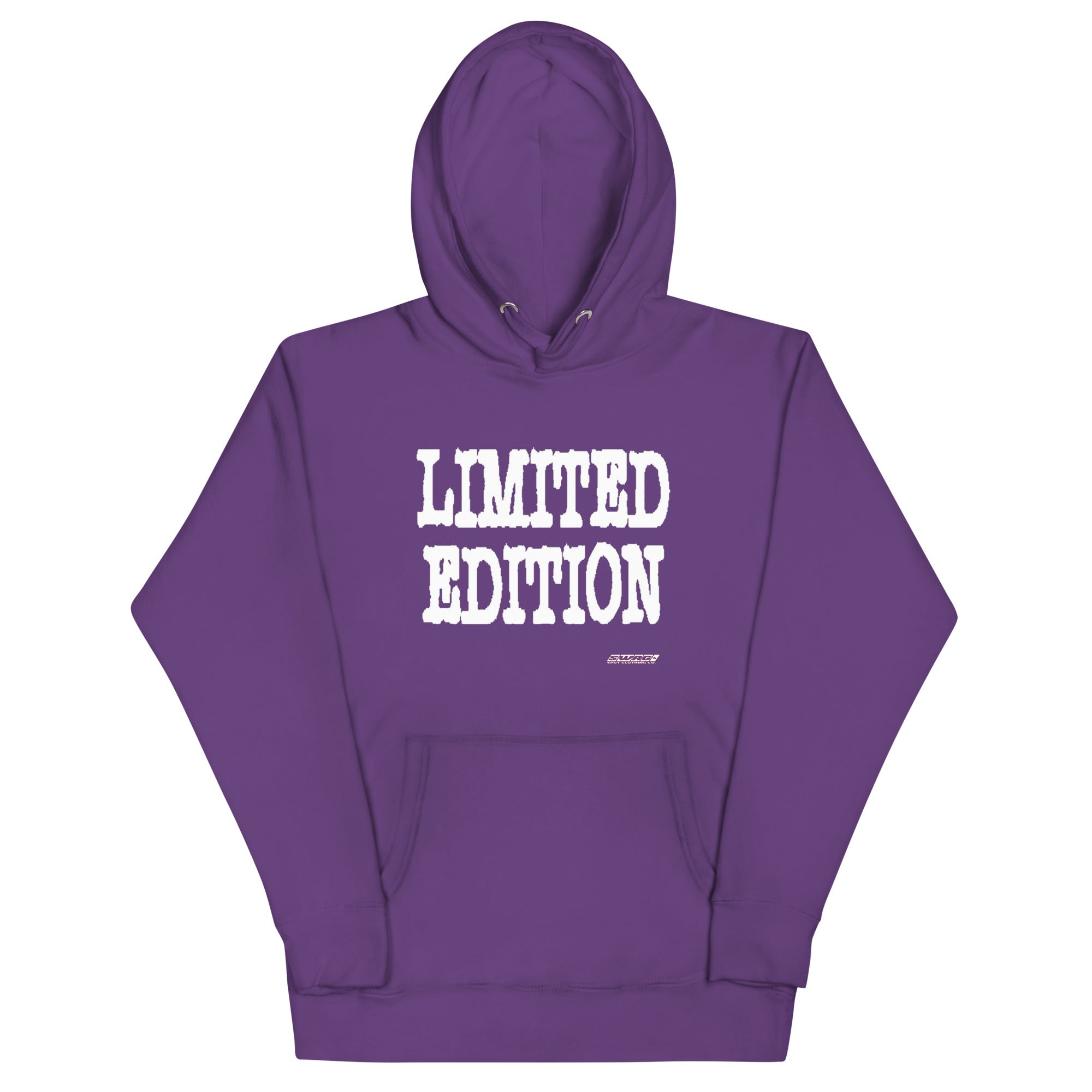 Limited Edition Printed White Hoodie - Swag Spot Clothing Co
