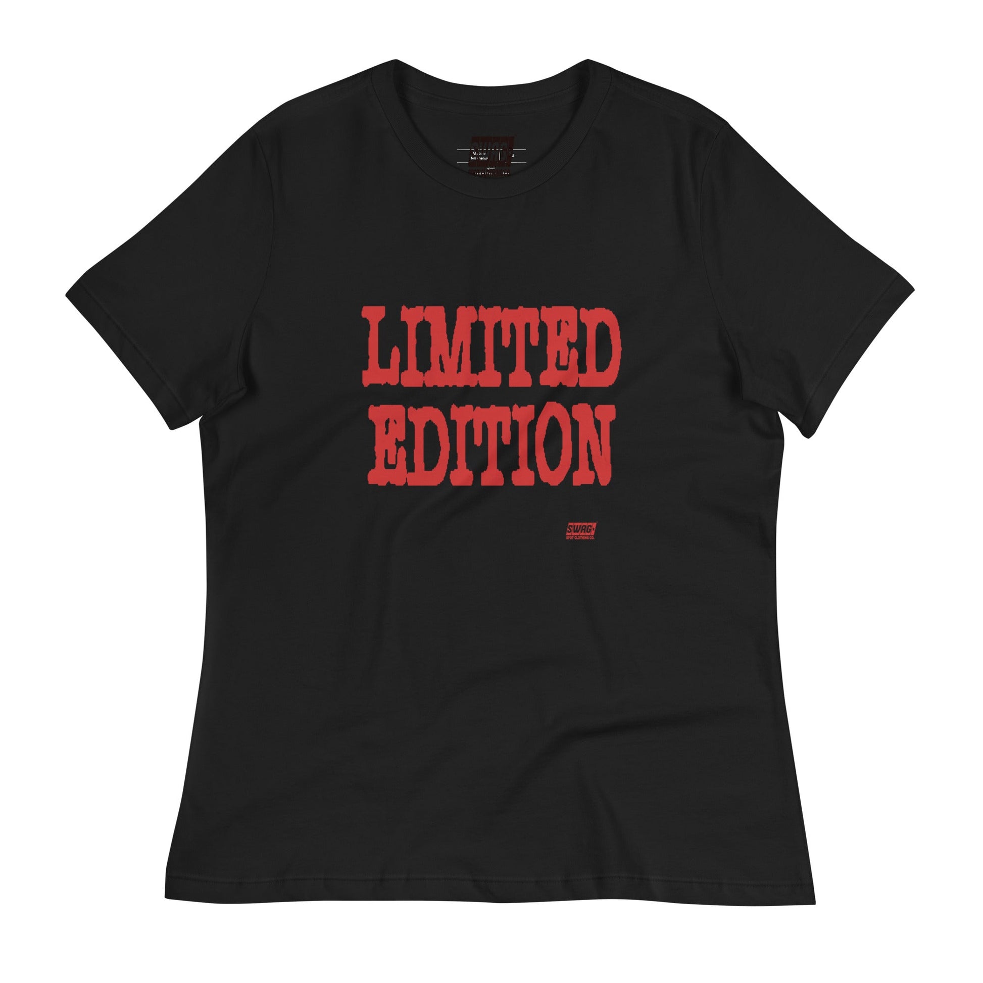 Limited Edition Red Women's Relaxed T-Shirt - Swag Spot Clothing Co
