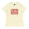Limited Edition Red Women's Relaxed T-Shirt - Swag Spot Clothing Co
