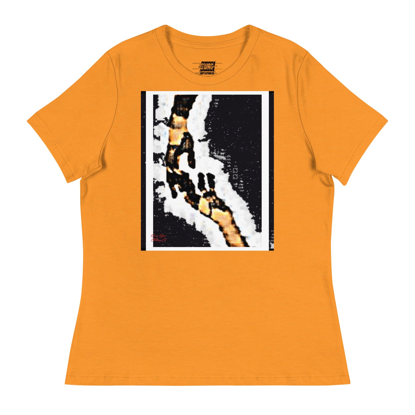 Reaching Women's Relaxed T-Shirt - Swag Spot Clothing Co