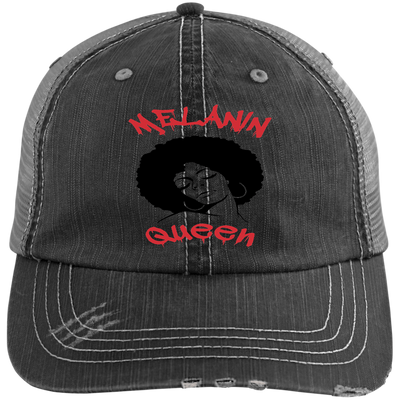 MELANIN QUEEN by Wisam embroidered trucker Cap - Swag Spot Clothing Co