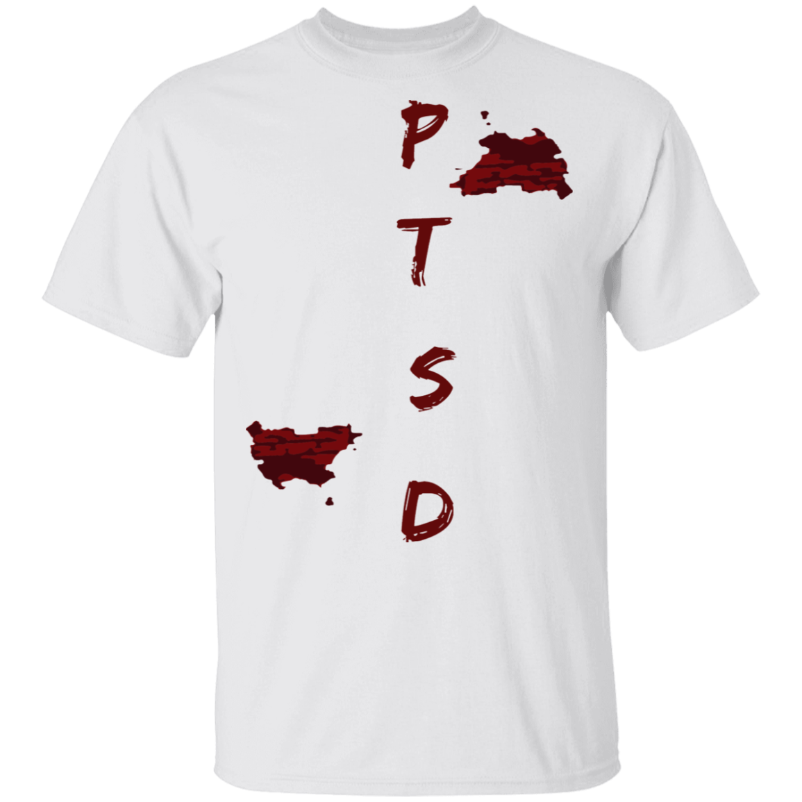 PTSD by Wisam UNISEX GRAPHIC T-Shirt - Swag Spot Clothing Co