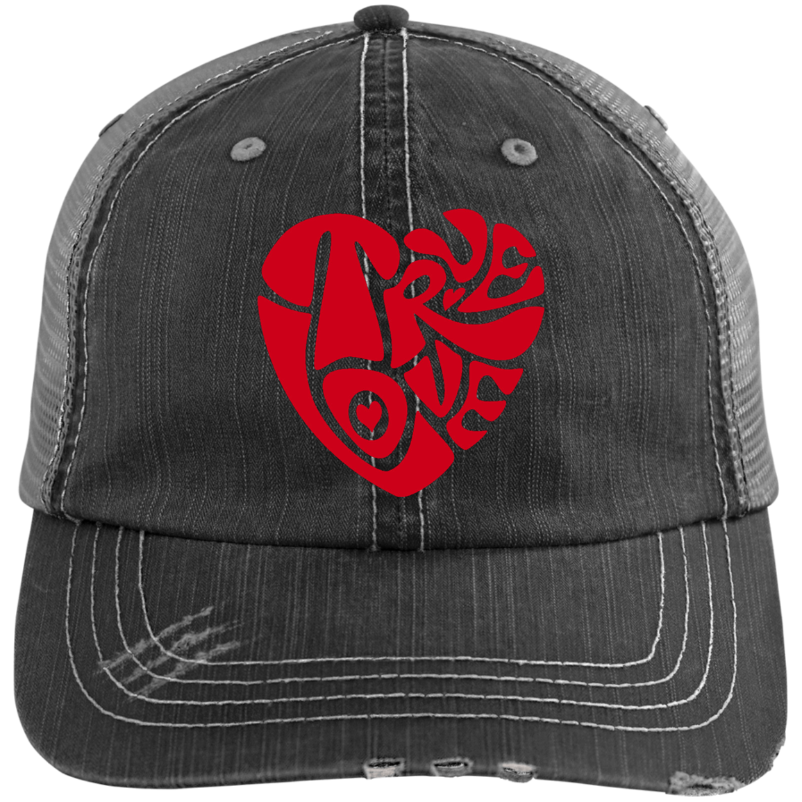 TRUE LOVE by Wisam embroidered Trucker Cap