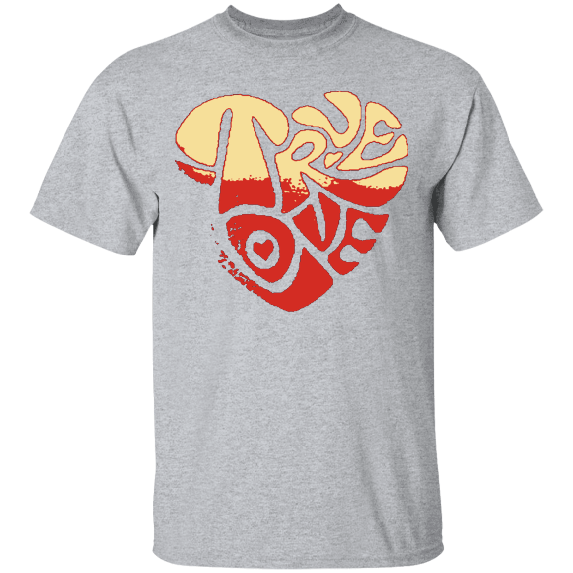 True Love Bicolor Unisex t-Shirt - Swag Spot Clothing Co