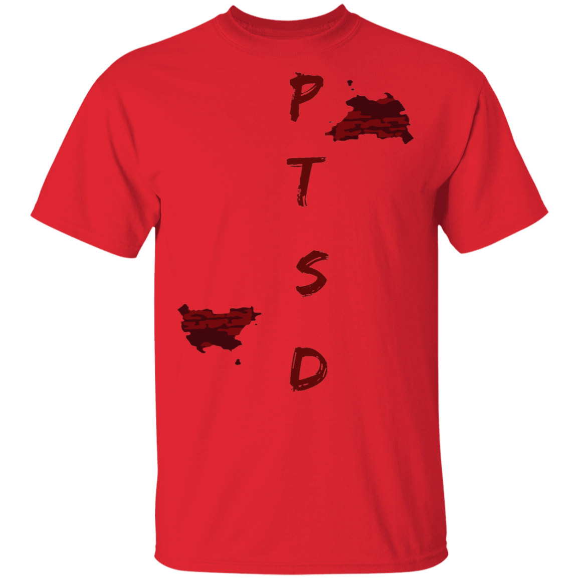 PTSD by Wisam UNISEX GRAPHIC T-Shirt - Swag Spot Clothing Co