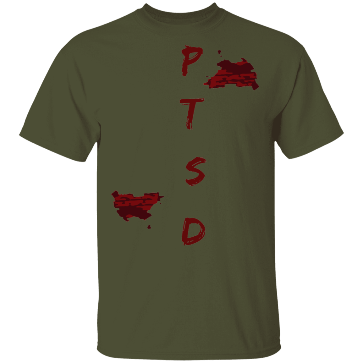 PTSD by Wisam UNISEX GRAPHIC T-Shirt - Swag Spot Clothing Co