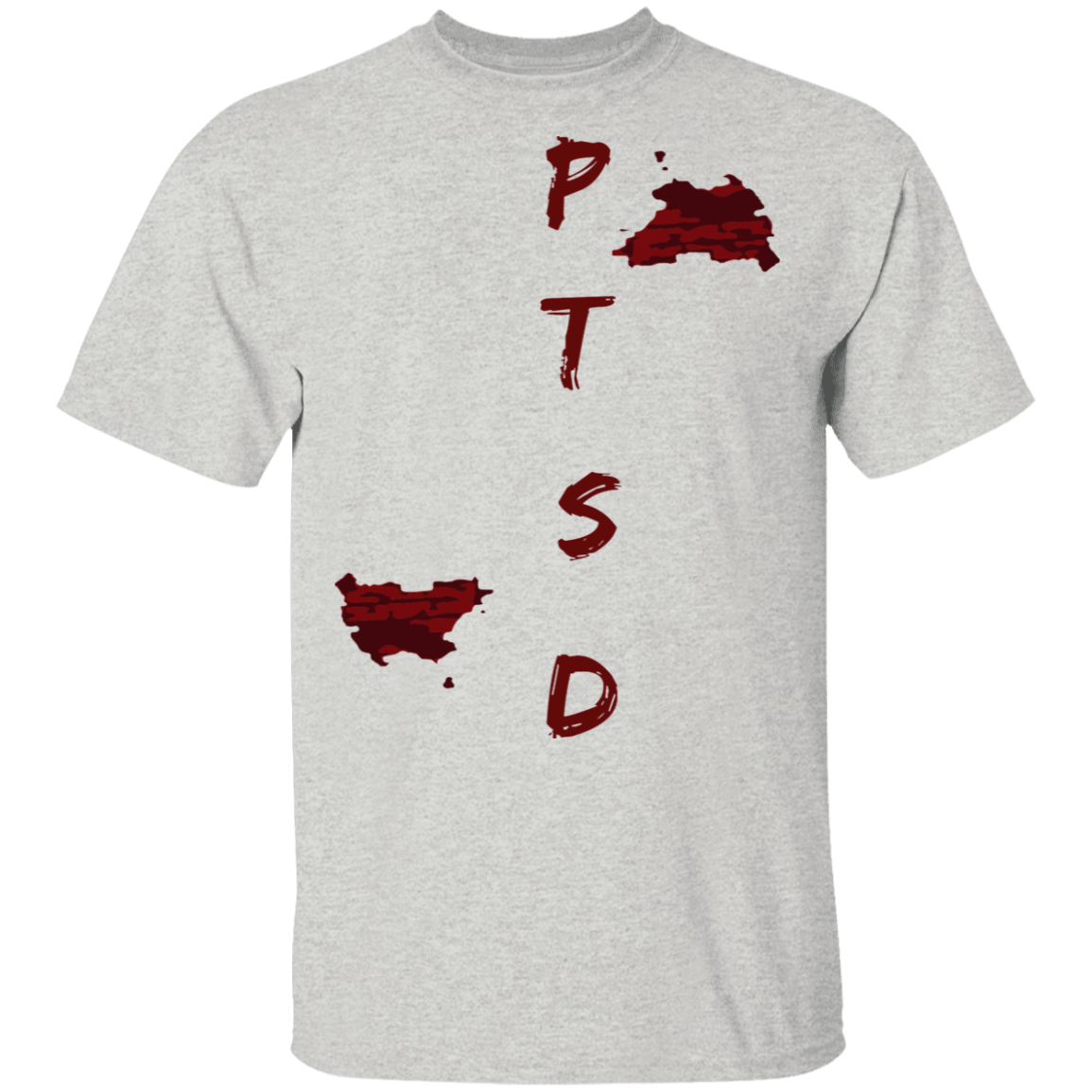 PTSD by Wisam UNISEX GRAPHIC T-Shirt - Swag Spot Clothing Co