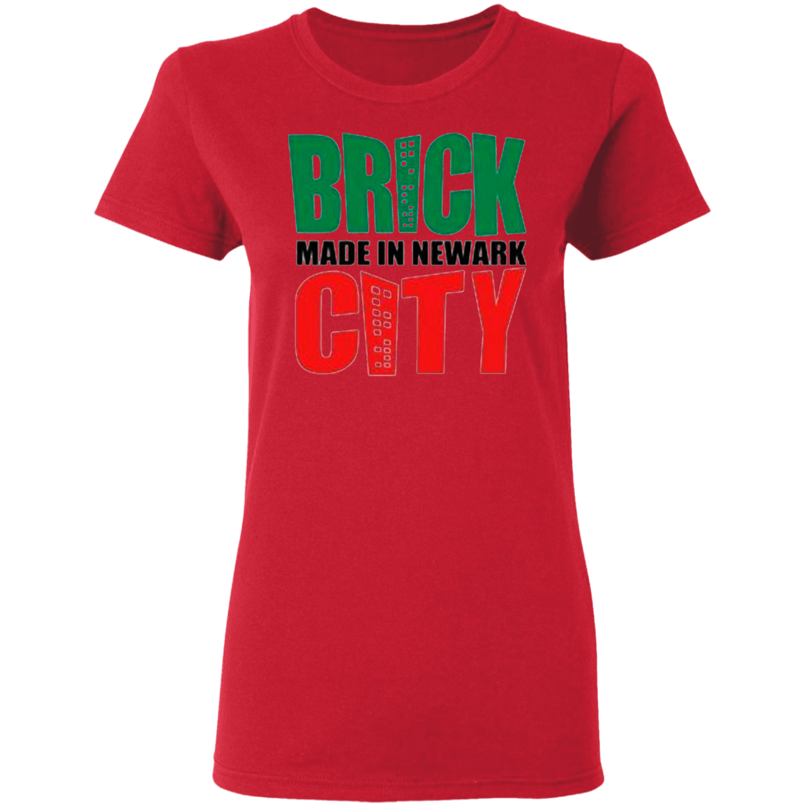 Brick City Made women's T-Shirt - Swag Spot Clothing Co