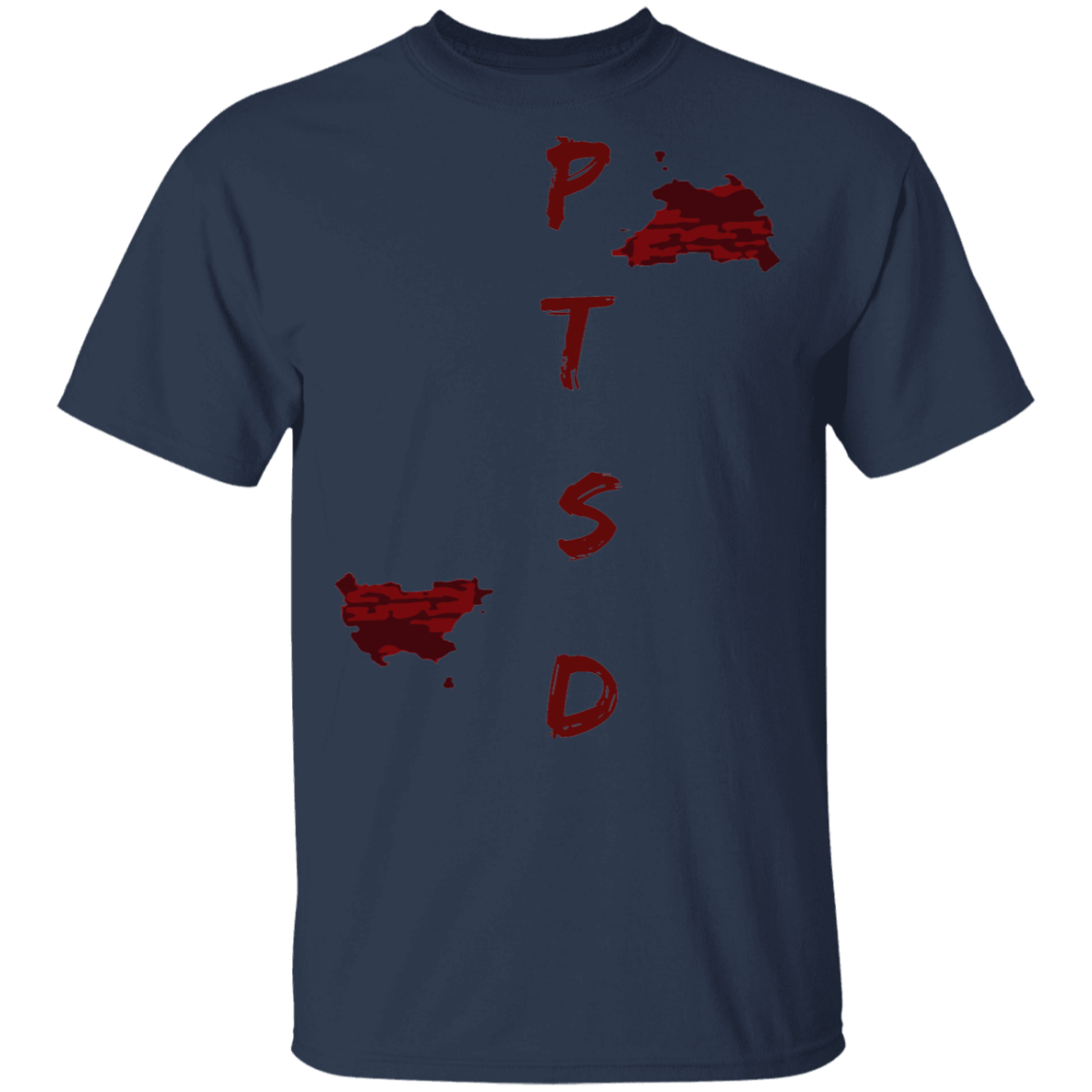PTSD by Wisam UNISEX GRAPHIC T-Shirt - Swag Spot Clothing Co
