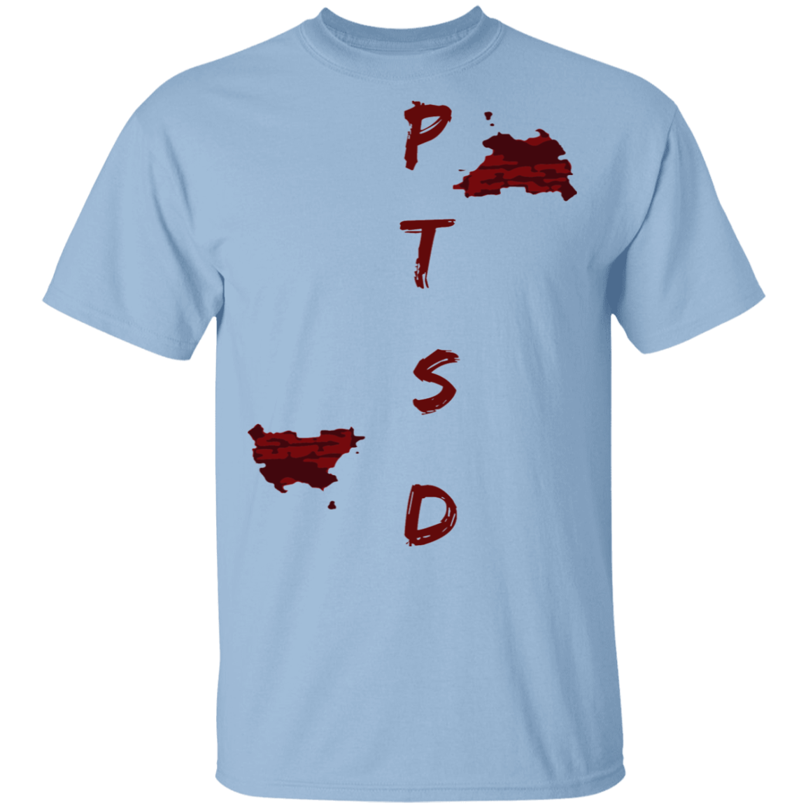 PTSD by Wisam UNISEX GRAPHIC T-Shirt - Swag Spot Clothing Co