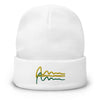Swag Spot Clothing Co Signature Embroidered Beanie w/Green & Yellow Stitch - Swag Spot Clothing Co