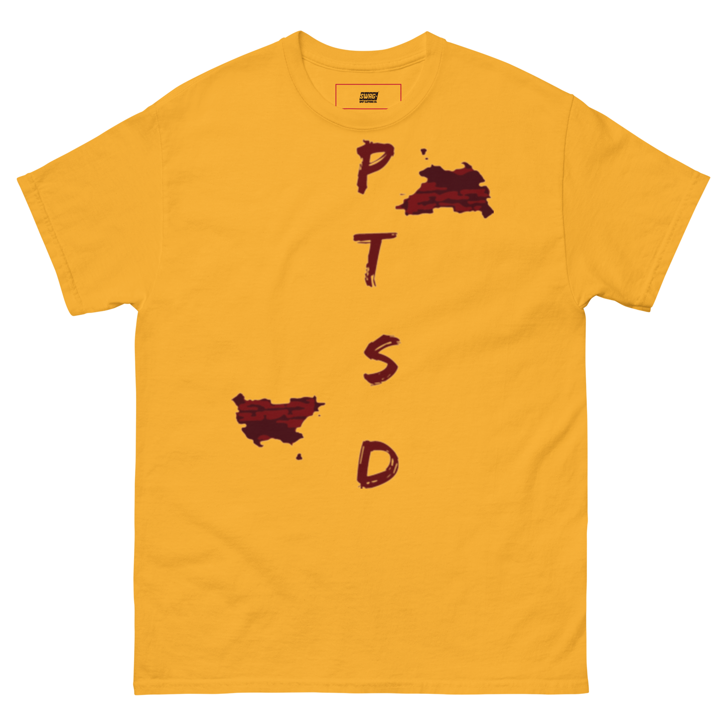 PTSD by Wisam Unisex t-shirt - Swag Spot Clothing Co