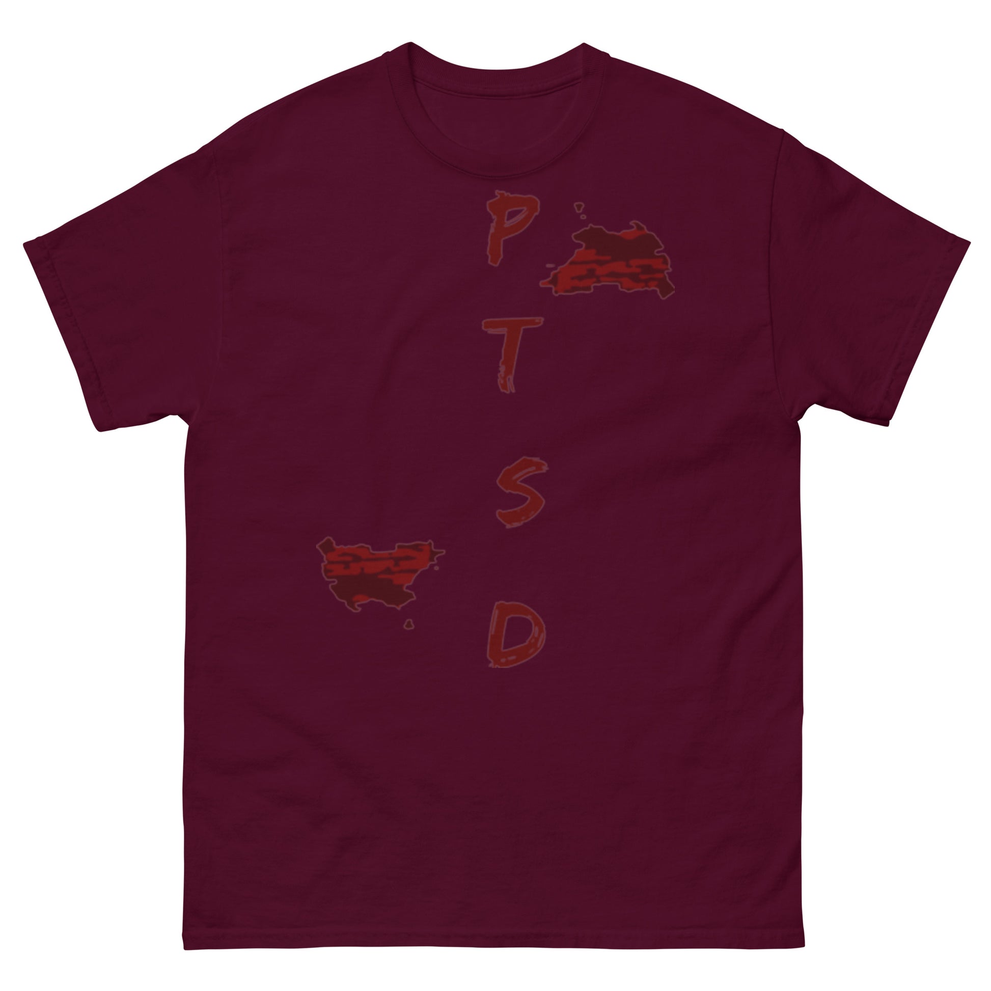 PTSD by Wisam Unisex t-shirt - Swag Spot Clothing Co