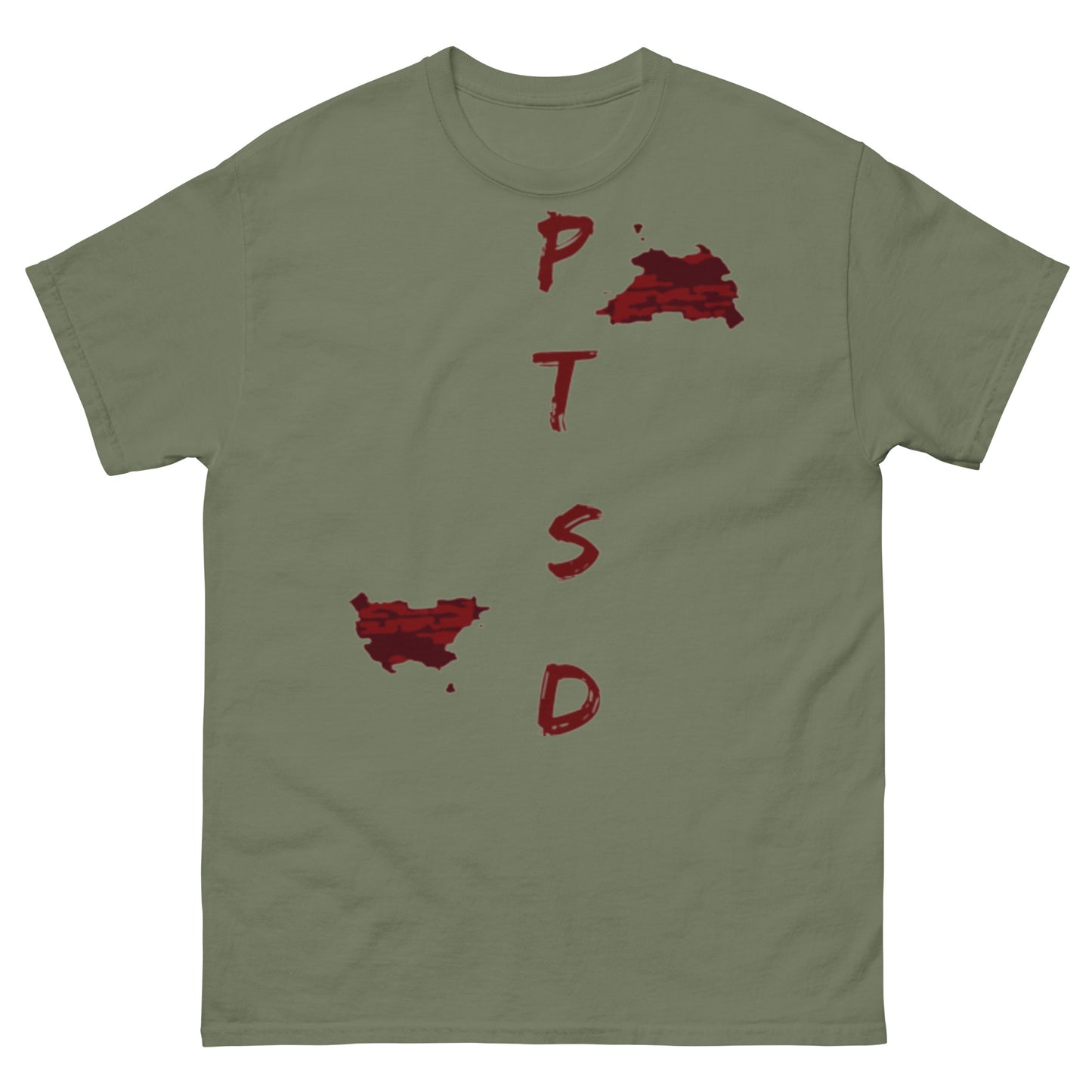 PTSD by Wisam Unisex t-shirt - Swag Spot Clothing Co