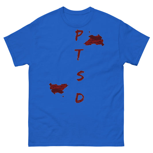 PTSD by Wisam Unisex t-shirt - Swag Spot Clothing Co