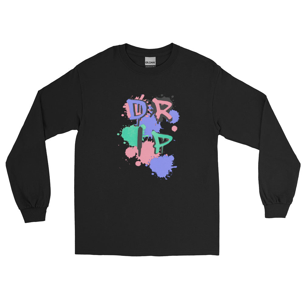 Drip Pastel Unisex Long Sleeve Shirt - Swag Spot Clothing Co