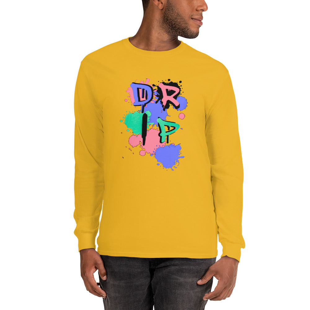 Drip Pastel Unisex Long Sleeve Shirt - Swag Spot Clothing Co