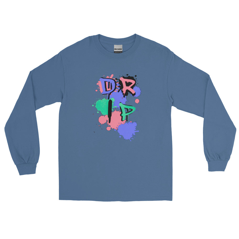Drip Pastel Unisex Long Sleeve Shirt - Swag Spot Clothing Co