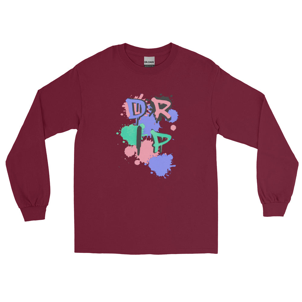 Drip Pastel Unisex Long Sleeve Shirt - Swag Spot Clothing Co