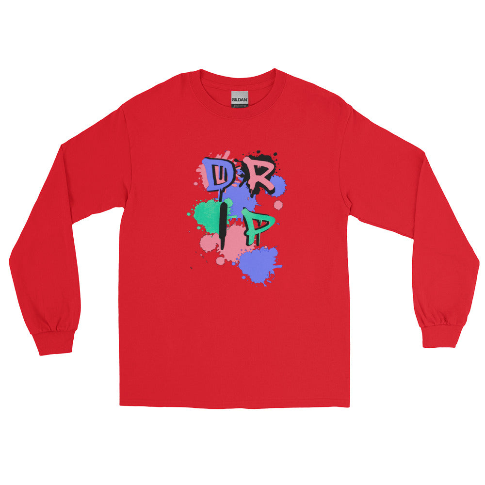 Drip Pastel Unisex Long Sleeve Shirt - Swag Spot Clothing Co