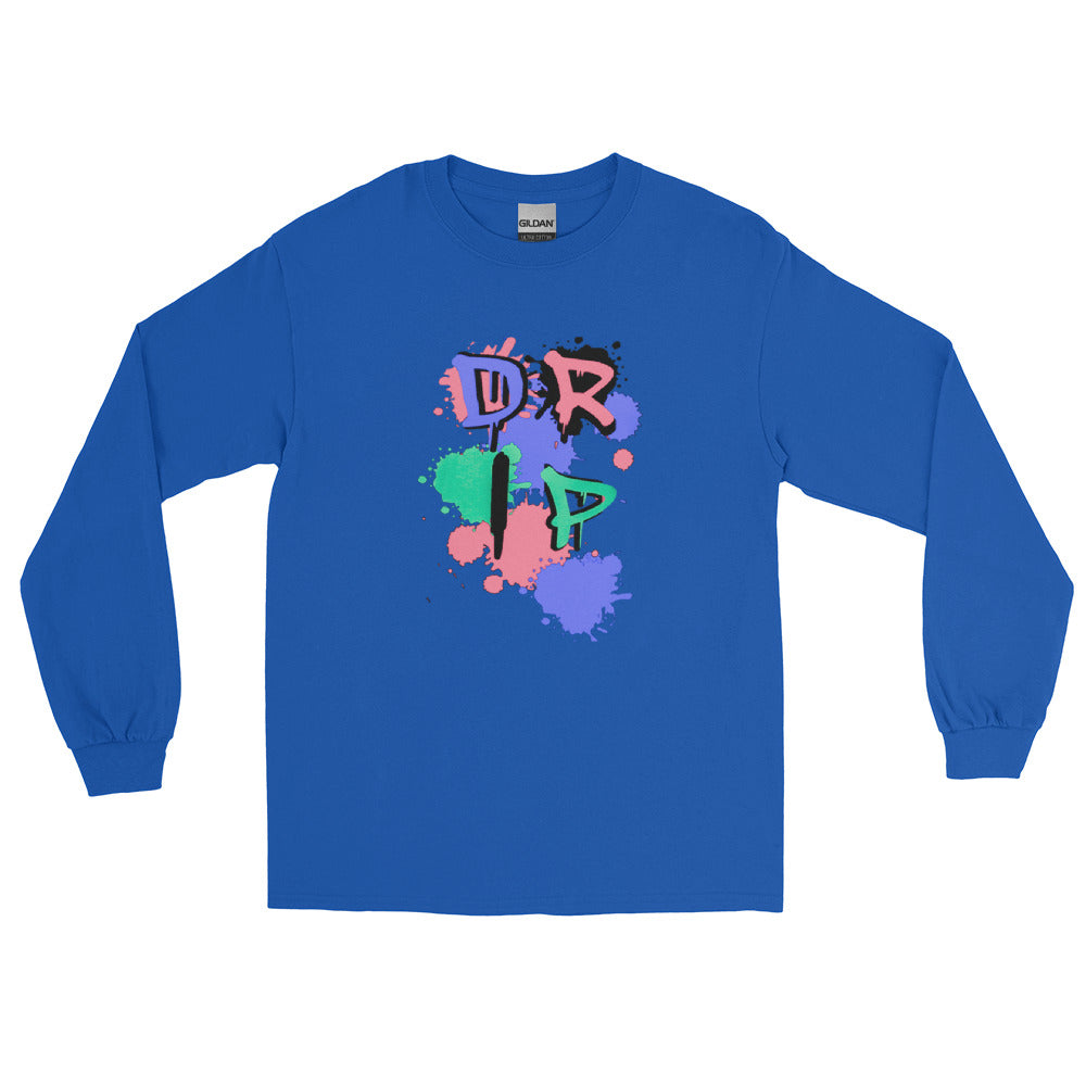 Drip Pastel Unisex Long Sleeve Shirt - Swag Spot Clothing Co