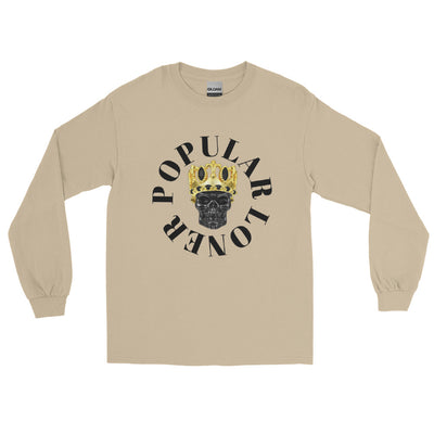 Popular Loner Skull Long Sleeve T-Shirt - Swag Spot Clothing Co