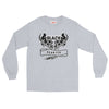 Black Hearted Men’s Long Sleeve Shirt - Swag Spot Clothing Co