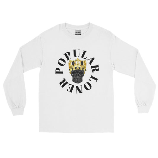 Popular Loner Skull Long Sleeve T-Shirt - Swag Spot Clothing Co