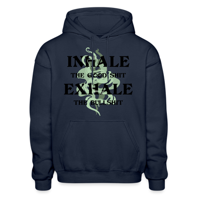 Inhale Exhale Unisex Adult Hoodie - Swag Spot Clothing Co