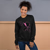 Queen of Spades Pink Unisex Adult Sweatshirt - Swag Spot Clothing Co