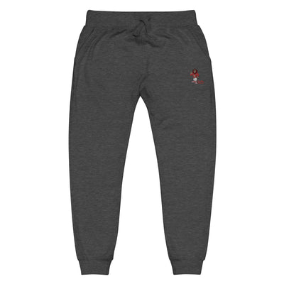 Swag Lion Embroidered Unisex fleece sweatpants - Swag Spot Clothing Co
