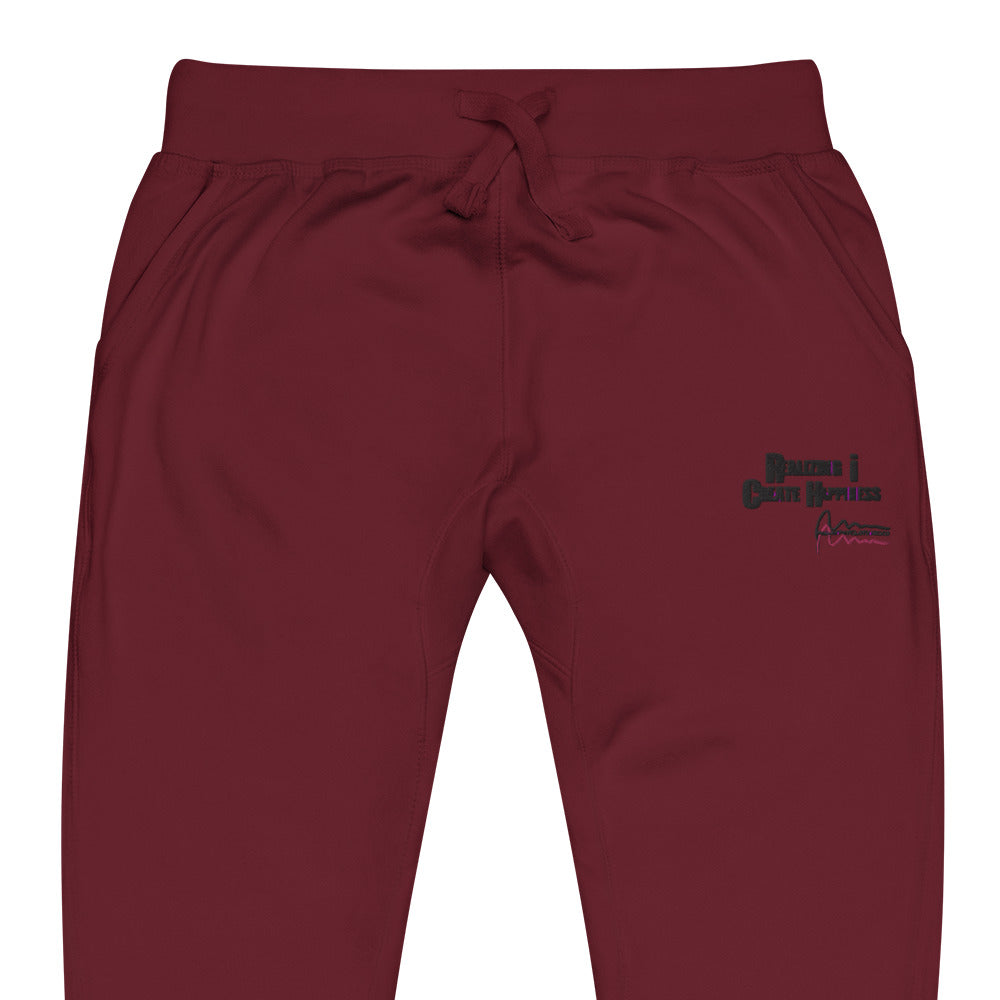R.I.C.H Unisex fleece sweatpants - Swag Spot Clothing Co