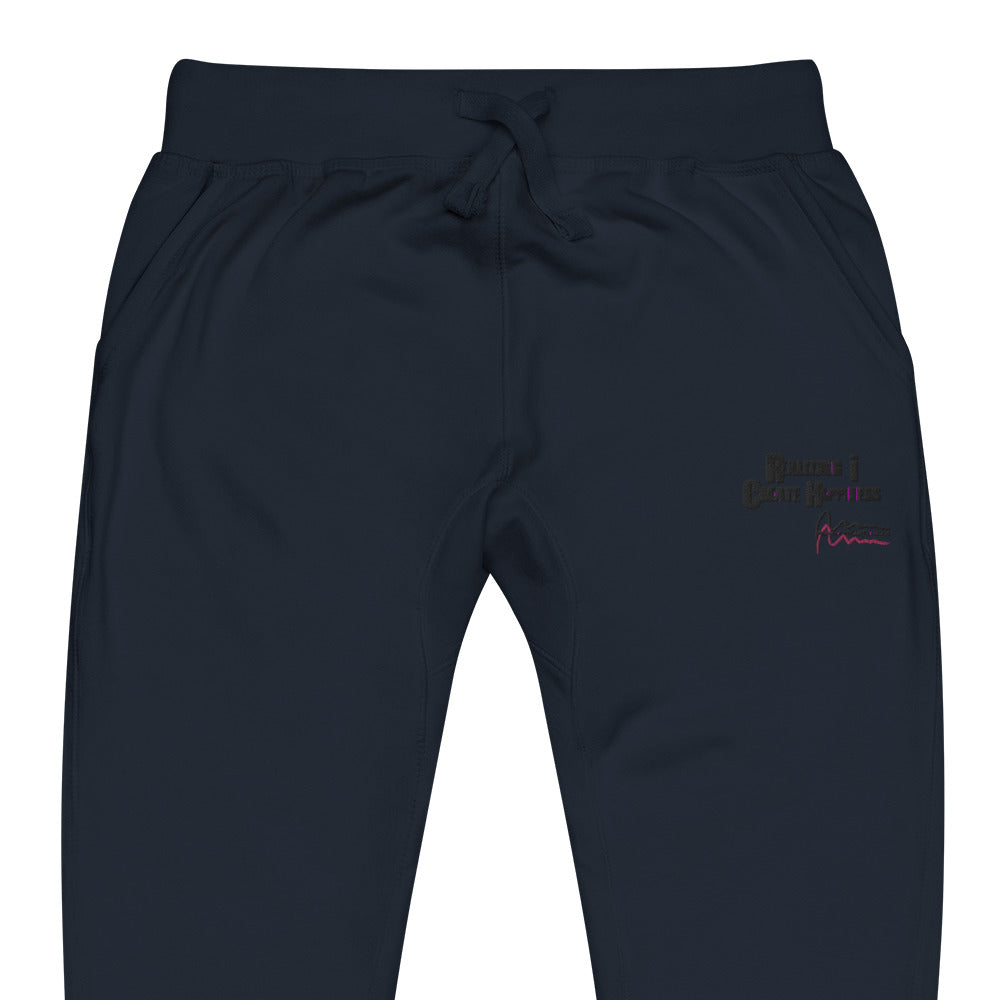 R.I.C.H Unisex fleece sweatpants - Swag Spot Clothing Co