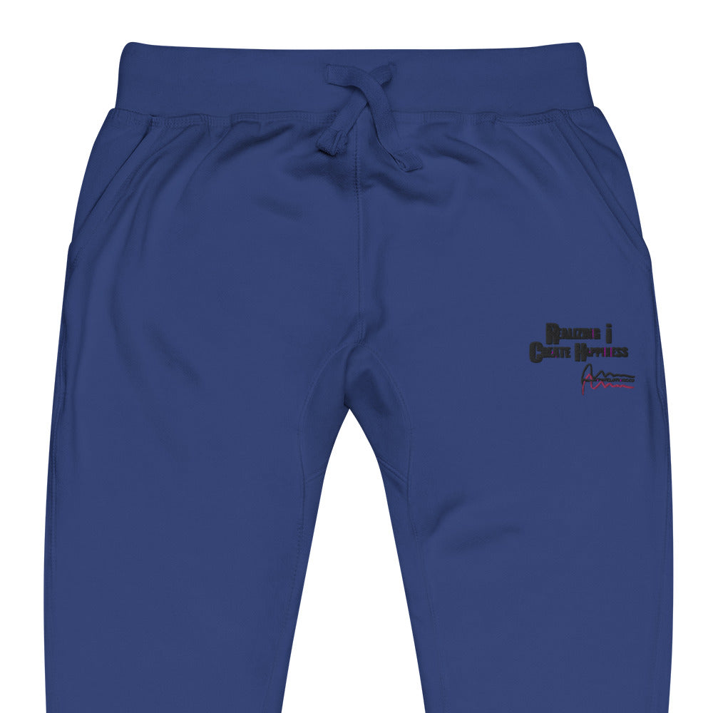 R.I.C.H Unisex fleece sweatpants - Swag Spot Clothing Co