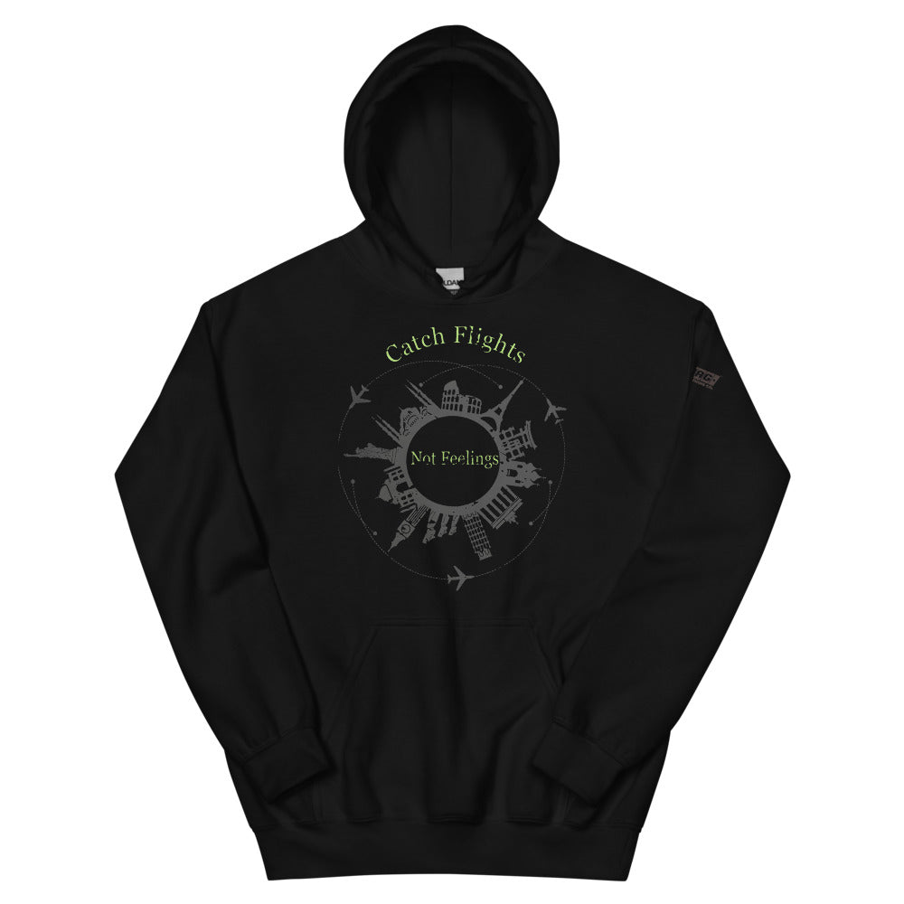 Flights over Feelings by Wisam Unisex Hoodie - Swag Spot Clothing Co