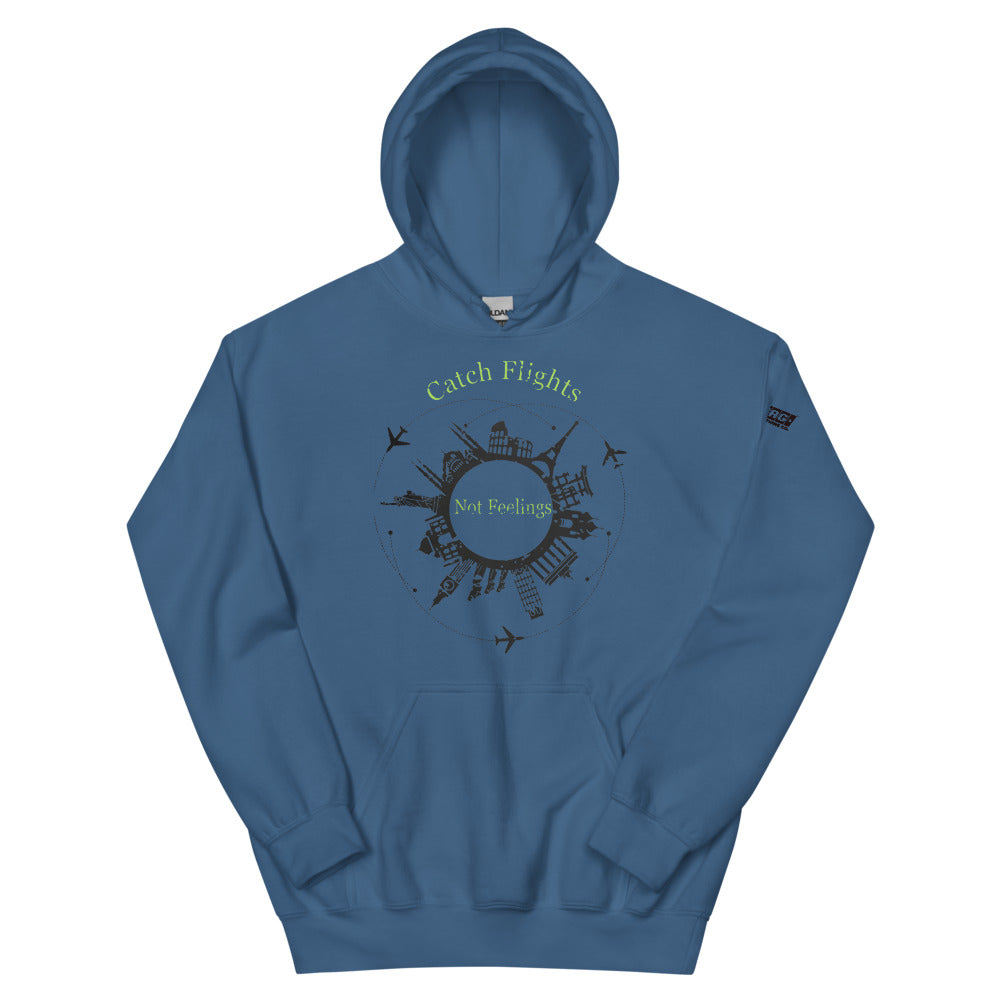 Flights over Feelings by Wisam Unisex Hoodie - Swag Spot Clothing Co