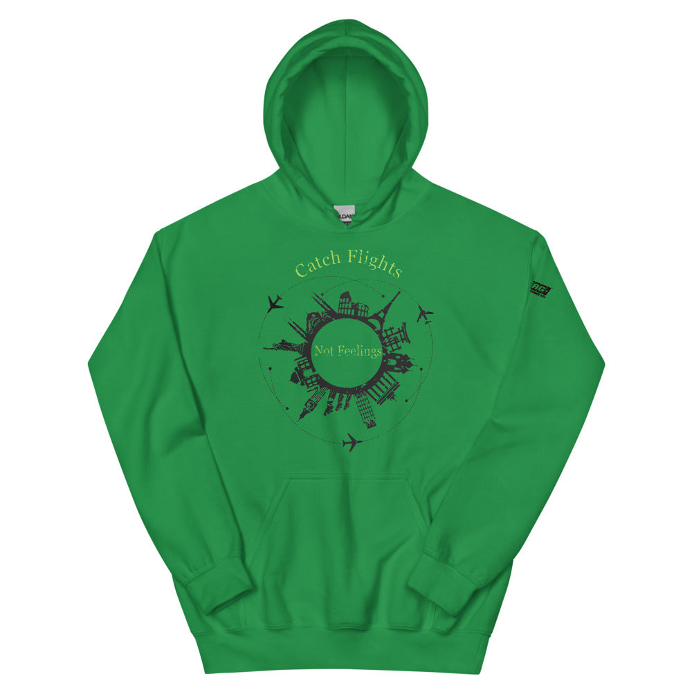 Flights over Feelings by Wisam Unisex Hoodie - Swag Spot Clothing Co