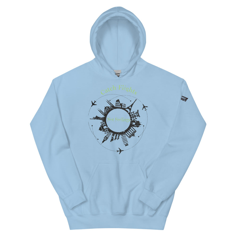 Flights over Feelings by Wisam Unisex Hoodie - Swag Spot Clothing Co