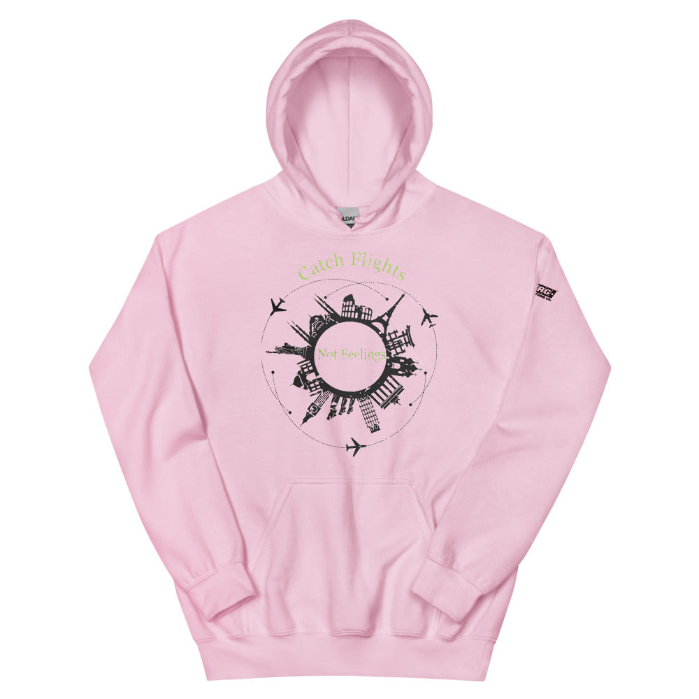 Flights over Feelings by Wisam Unisex Hoodie - Swag Spot Clothing Co