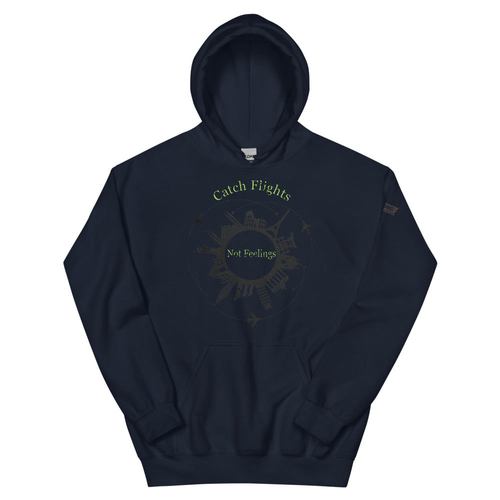 Flights over Feelings by Wisam Unisex Hoodie - Swag Spot Clothing Co