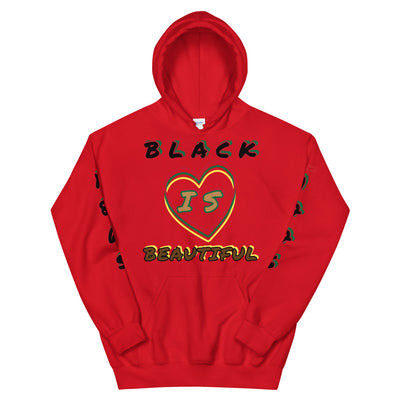 Black Is Beautiful Unisex Adult Hoodie - Swag Spot Clothing Co
