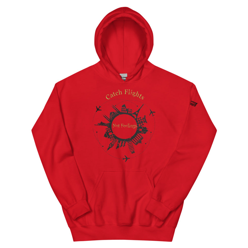 Flights over Feelings by Wisam Unisex Hoodie - Swag Spot Clothing Co