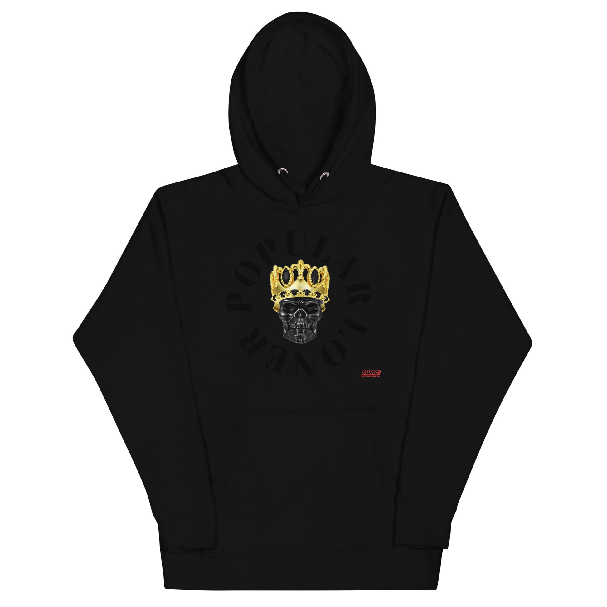 Popular Loner Skull Print Unisex Hoodie - Swag Spot Clothing Co