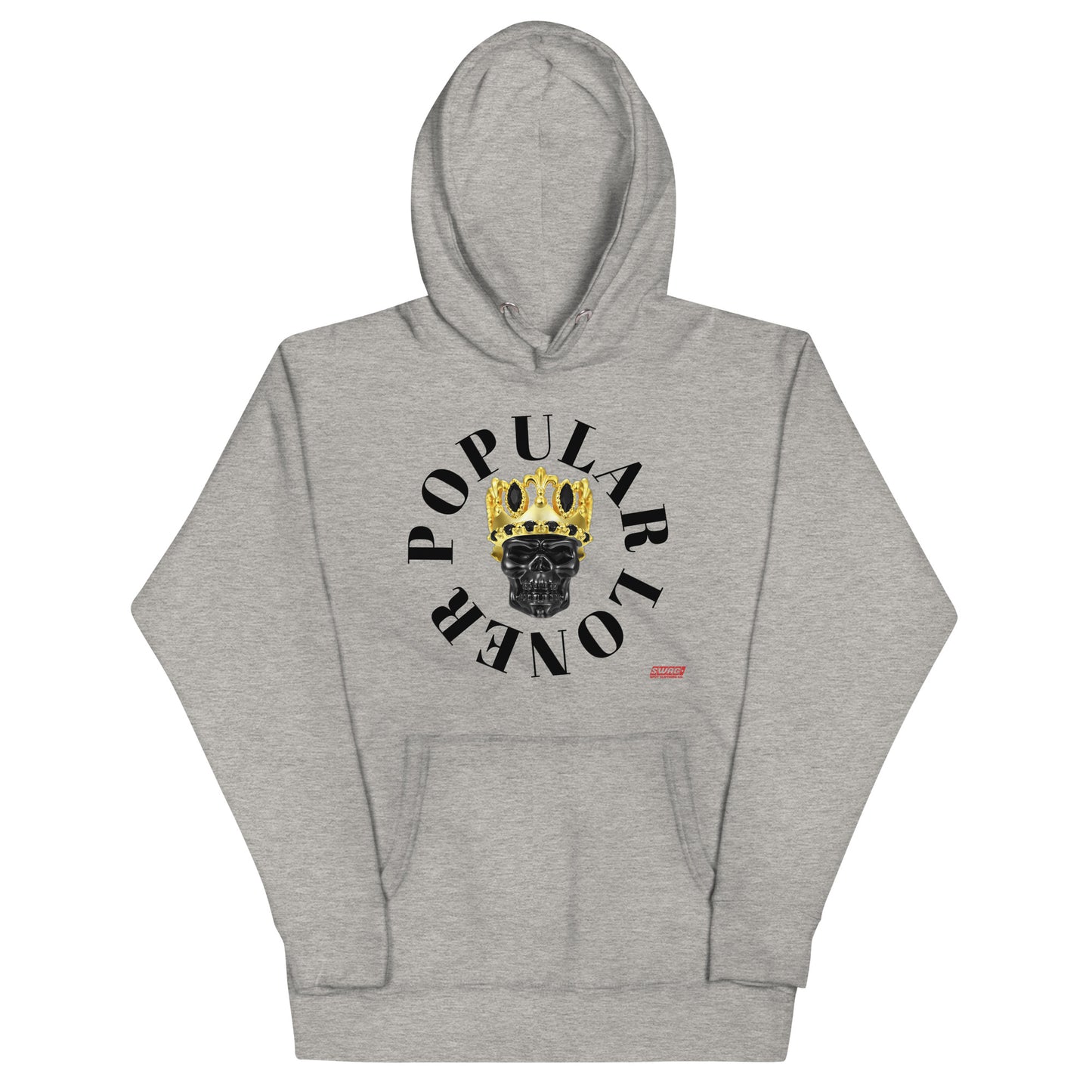 Popular Loner Skull Print Unisex Hoodie - Swag Spot Clothing Co