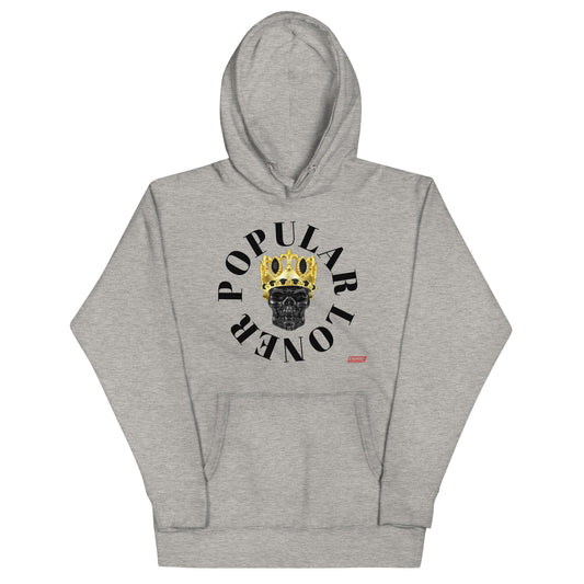 Popular Loner Skull Print Unisex Hoodie - Swag Spot Clothing Co
